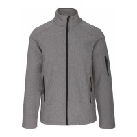 CASACO SOFTSHELL HOMEM CINZA MATIZADO (MARL) K401